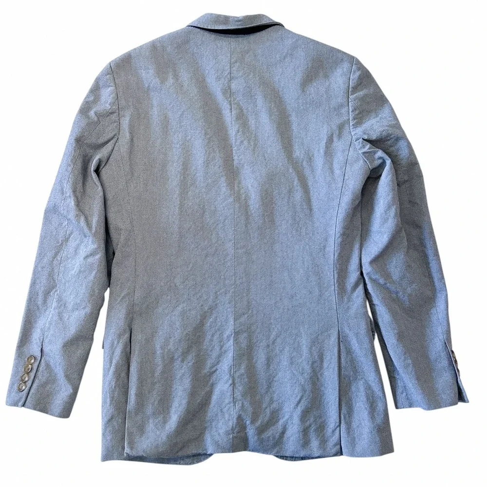 J.Crew Ludlow Men's Gray Blazer Size‎ 36R Gray Tessuti Carpini Jacket Preppy